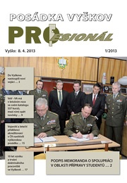 Časopis Profesionál č. 1 / 2013