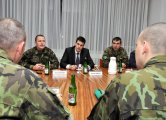 Náměstek ministra obrany zavítal mezi žáky základní přípravy