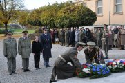 Praporu zabezpečení propůjčen bojový prapor