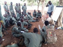 Instruktoři vyškovské Vojenské akademie cvičí pravidelně vojáky i v Mali