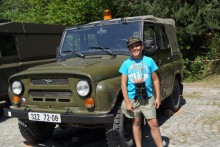 Návštěva dětského domova Plumlov v kasárnách Dědice a přilehlém vojenském výcvikovém prostoru