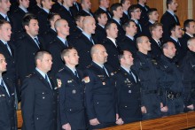 Ve Vyškově se připravovali opět i noví policisté