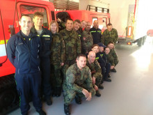 Vycvičili jsme nové velitele družstev vojenských hasičských jednotek