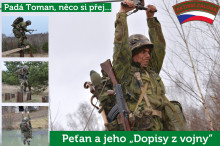 Padá Toman, něco si přej… Peťan a jeho „Dopisy z vojny“ – 5. díl