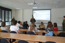 Návštěva studentů Letní školy Bezpečnostního centra Evropské hodnoty