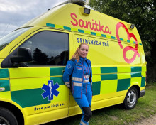 Sanitka splněných snů přivezla maminku k přísaze dcery