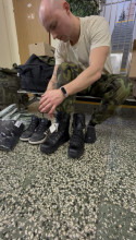 První den v uniformě: ve Vyškově nastoupily stovky nových rekrutů