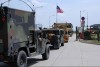 2. jízdní pluk US Army mířící na cvičení Saber Strike v Pobaltí dorazil v sobotu do Vyškova