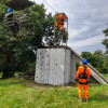 Vojenští hasiči se připravovali i pro práci ve výškách