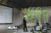 Vojenští hasiči cvičili v ohňovém trenažéru Fire Dragon 9000. Jako první v Česku si jej vyzkoušeli i naši příslušníci