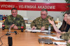 Vojenskou akademii ve Vyškově navštívili partneři z Lvova