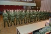 Záložníci a dobrovolníci složili vojenskou přísahu a převzali absolventské dekrety o absolvování základního výcviku   