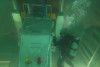 K výcviku jízdy tanků pod vodou využíváme speciální cvičiště. Více v reportáži České televize