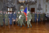 Kurz pro nižší důstojníky vyvrcholil slavnostním vyřazením ve Slavkově